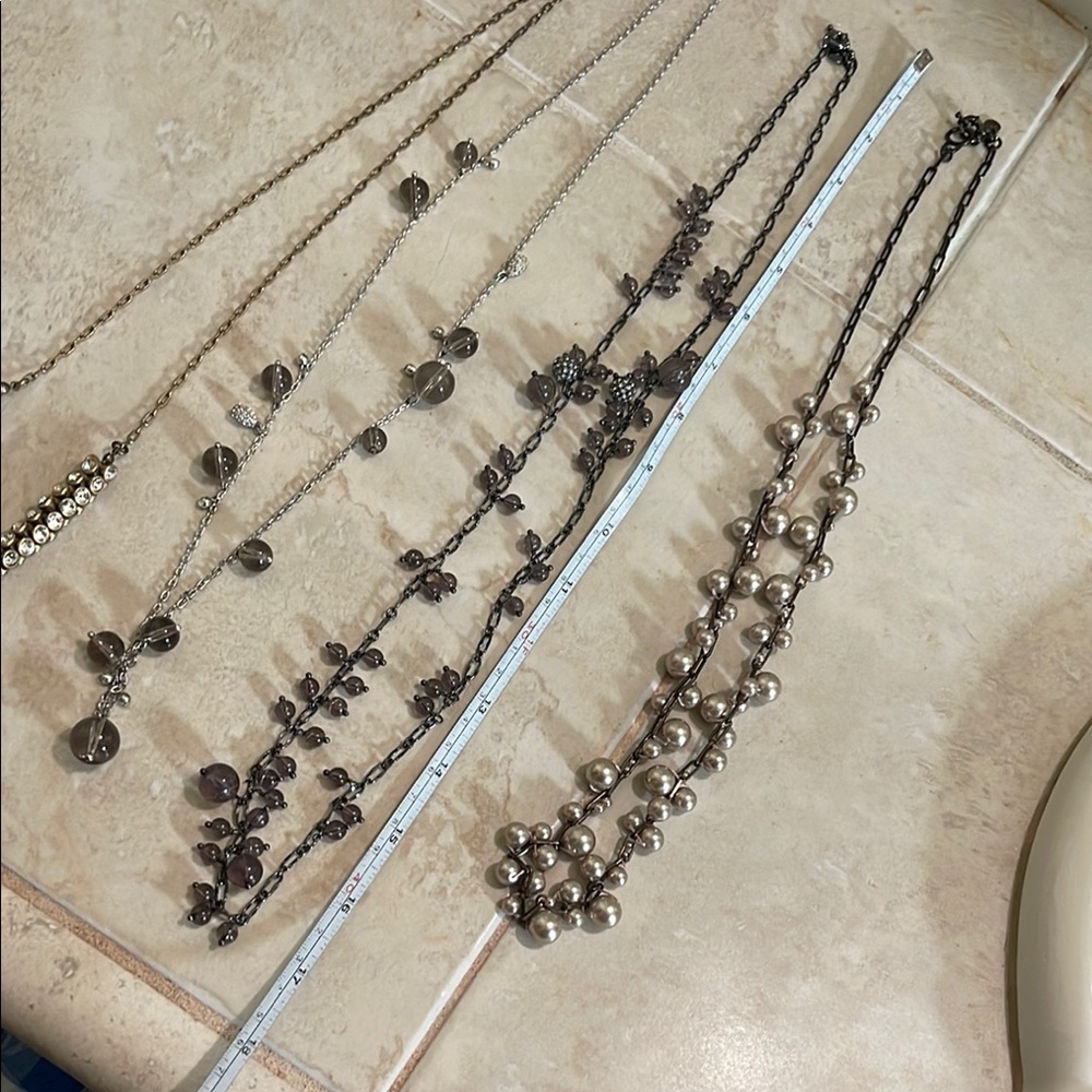 JCREW- Elegant Silver and Gold Necklace bundle - Picture 7 of 7
